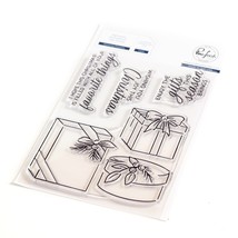 Pinkfresh Studio Clear Stamp Set 4&quot;X6&quot;-Christmas Presents PF210123 - £17.00 GBP