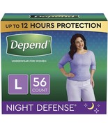 Depend Night Defense Adult Incontinence &amp; Postpartum Bladder Leak Underw... - $84.15
