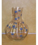 VTG HAND CRAFTED CUT GLASS CRYSTAL VASE ROMANIA ROMANIAN EURO ART &amp; CRAF... - £28.21 GBP