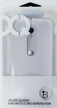 OEM New Glossy XQISIT Cover Iplate Fits Motorola Moto G 3rd Generation XT1548 - $6.20