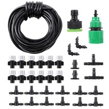 5m/10m/20m Automatic Misting Watering kit Garden Pouring Drip Irrigation... - £4.72 GBP+