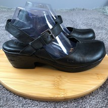 BOC by Born Natasha Mary Jane Clogs Women&#39;s 10M Shoes Black Platform Shoes - £31.46 GBP