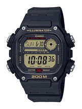 Casio Men's Digital Chronograph Black Multi Alarm Watch - $85.49