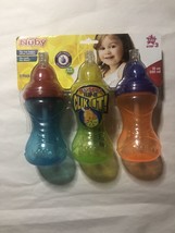 Nuby No Spill, Flip-it, Clik It Cups 3 Pack Colors May Vary - $10.59