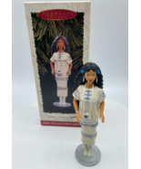 Native American Indian Barbie Doll Hallmark Keepsake Ornament 1996 Vintage  - £3.76 GBP