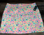 Wild Fable ~ Women&#39;s Floral Spring Mini Skirt Cotton Blend Flowers Plus ... - $9.68