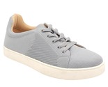 Journee Collection Women Low Top Lace Up Sneakers Kimber Size US 8.5W Grey - £11.87 GBP