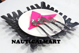  Al- Nurayn Iron Stainless Steel Cutlery Set Of 8 By NauticalMart - £135.92 GBP