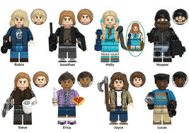 8Pcs Stranger Things Season 5 Minifigures Robin Erica Holly Joyce Mini B... - $23.89