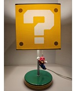 Nintendo Jumping Super Mario Bros Question Block Lamp Light - £30.42 GBP