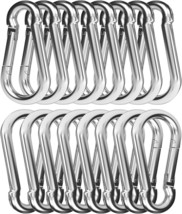 30PCS 3&quot; Heavy Duty Spring Snap Hook, M8 5/16&quot; Galvanized Steel Snap Hook  - £33.59 GBP