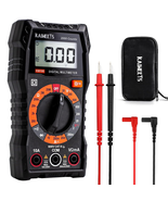  Digital Multimeter with Case - AC/DC Volt, Ohm, Amp &amp; Continuity Tester... - €19,38 EUR