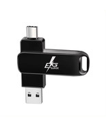 128GB Type C USB 3.0 Flash Drive, Thumb Drive, 2-in-1 Memory Stick, Dual... - $32.84 CAD