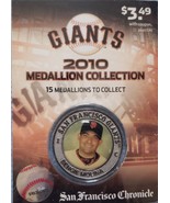 San Francisco GIANTS 2010 Medallion Collection Bengie Molina - $274.15 MXN