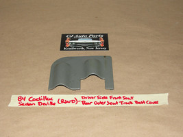 84 Cadillac Sedan Deville RWD LEFT FRONT SEAT TRACK REAR OUTER BOLT COVE... - $24.74