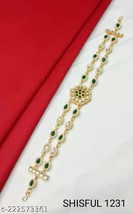 Jabells Maang Tikka Bridal Sheeshphool Rajwadi traditional rakhi gift Kundan - £10.58 GBP