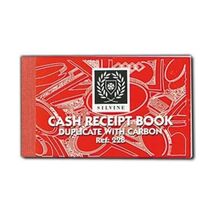 Silvine Receipt Book Duplicate Cash Gummed 30 Receipts 64x102mm Ref 228  - $9.00
