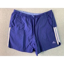 Adidas Womens Size Large Blue Pull On Shorts Blue 10736 Sports Gym Athle... - $49.49