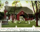 Old Swedes Church Cemetery Wilmington Delaware DE 1907 UDB Postcard I4 - £3.85 GBP