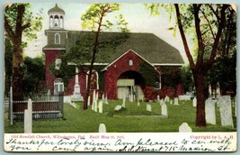 Old Swedes Church Cemetery Wilmington Delaware DE 1907 UDB Postcard I4 - £3.85 GBP