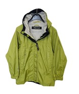 Marmot Big Kids Jacket Coat Girls Green Nylon Hooded Lightweight Size La... - $21.77