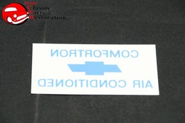 68-70 Impala Comfortron Window Decal - $18.32