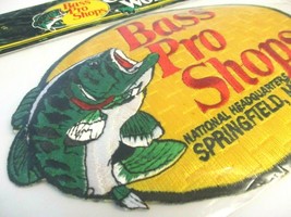 FISHING PATCH BASS PRO SHOPS &quot;1&quot; PATCH 6 x 8 INCHES XL FACTORY SEALED  #17 - £12.13 GBP