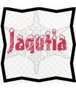 Jaqutia Name-Digital ClipArt-PNG-Art Clip-Gift Tag-Notebook-T shirt - $37.17 MXN