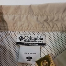 Columbia PFG Omni-Shade "Great Smoky Mountains Ass." L/S Beige Shirt Size XL image 5