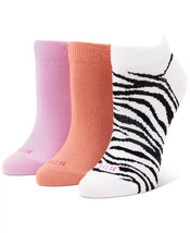 HUE Perfect Sneaker Low Cut Socks Zebra Asst One Size $17 - NWT - £7.18 GBP