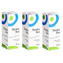 3 Pack X Thealoz Duo Eye Drops 10Ml Spectrum Exp 2025 Total 30ml made in France - £48.22 GBP