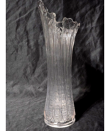 NEAR MINT Antique US GLASS 14&quot; Swung Bud Vase NEW JERSEY CLEAR - Circa 1... - $55.64 CAD