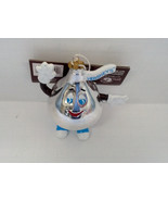 Hersheys ornament silver hersheys kiss with blue eyes and shoes Christma... - €17,15 EUR