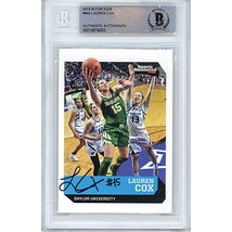 Lauren Cox Baylor Bears Signed Sports Illustrated for Kids BGS On-Card Auto Slab - £78.67 GBP