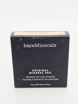 BareMinerals Original Mineral Veil Pressed Setting Powder Sheer Medium 0... - $26.95