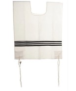 Wool Adult 1 Hole Keshiras Ashkenaz Tzitzis Size 24 Wool Round Neck ⭐️NEW⭐️ - $49.18 CAD