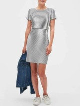 Banana Republic Casual Summer Sheath Dress NEW White Navy Striped NWT 6,8,10 - £24.97 GBP