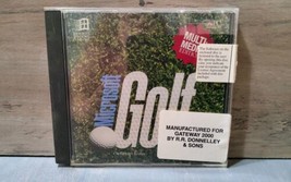 Microsoft Golf Windows PC Multimedia Edition Computer Game CD-Rom 1993 - $12.20