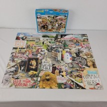 Yard Sale Puzzle White Mountain 1000 Pc 534S Lori Schory Junking COMPLET... - £26.94 GBP