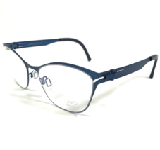 OVVO Optics Gafas Monturas 3839c 40A Mate Azul Ojo de Gato 52-18-135 - £185.45 GBP
