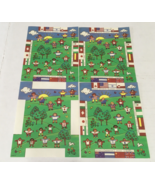 Vintage sticker sheets various country flags and people AGC inc. brand - $19.75