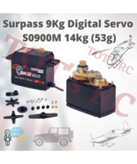 SURPASS HOBBY S0900M 9kg Metal servo TREX 600 1/10 1/8 RC Car/Airplane/Boat - $19.23 CAD