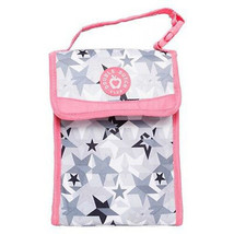 New with Tags Double Dutch Club Super Star Gray 9.5&quot; Kids Lunch Tote Bag... - $2.99