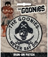 The Goonies Movie Goonies Never Say Die Skull Logo Embroidered Patch NEW... - £6.21 GBP