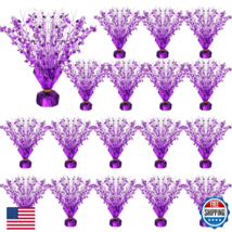 Crowye 18 Pcs Foil Spray Centerpiece Valentine's Day Table Decoration Wi... - $62.90