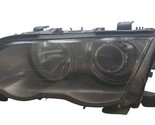 Driver Headlight Sedan Titanium Trim With Xenon Fits 01 BMW 330i 347556 - £153.28 GBP