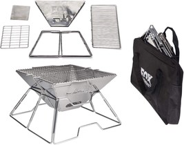 The Quick Grill Medium Is A Traditional Folding Charcoal Bbq Grill Made Of - £32.23 GBP