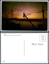 Massachusetts Postcard - Cape Cod, Orleans, Sunset At Rock Harbor S29 - £2.32 GBP