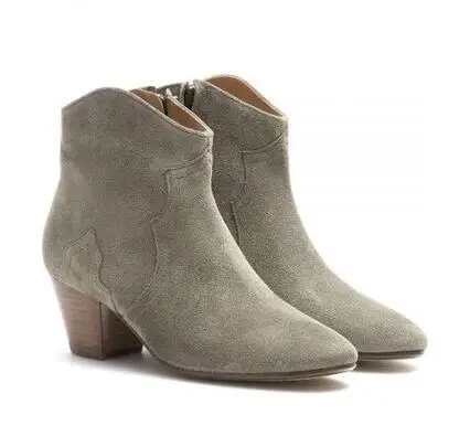 Clic Real  Chelsea Ankle Boots Women Winter Hot Sale Pointy toe  heels Short Boo - £163.52 GBP