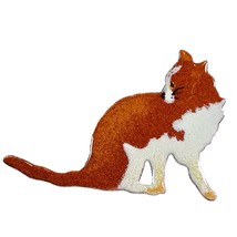 Cat Brooch Enamel Animal Pin Turkish Van Persian Kitty Kitten Statement ... - £14.93 GBP